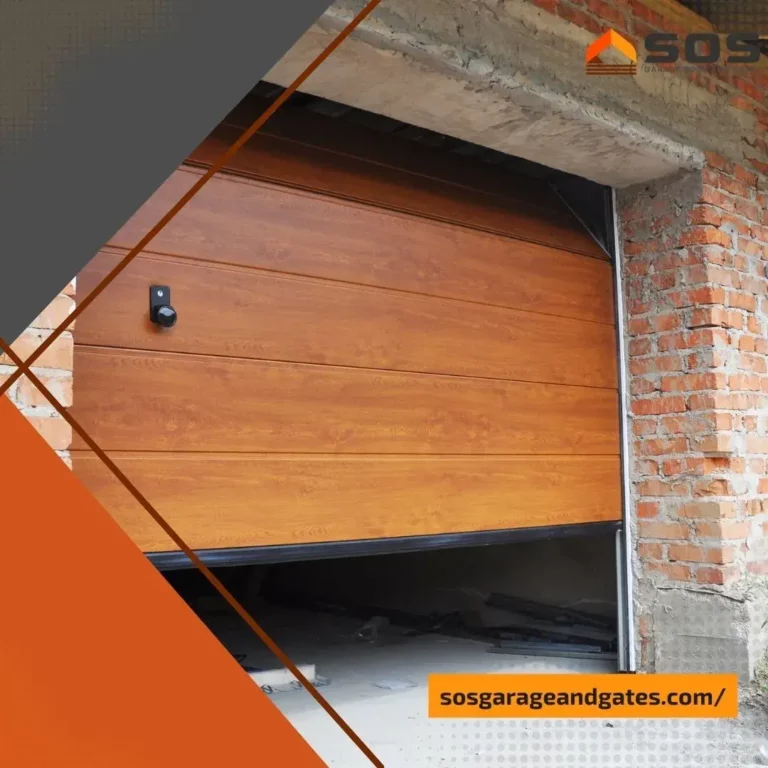 Garage door installation