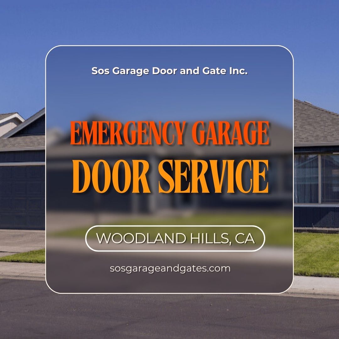 Emergency garage door service