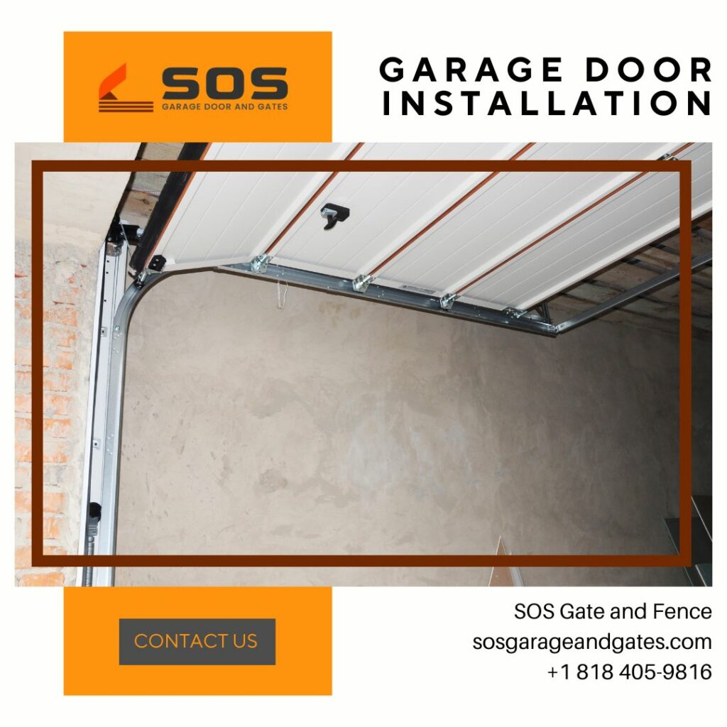 Garage door installation