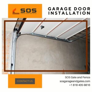 Garage door installation
