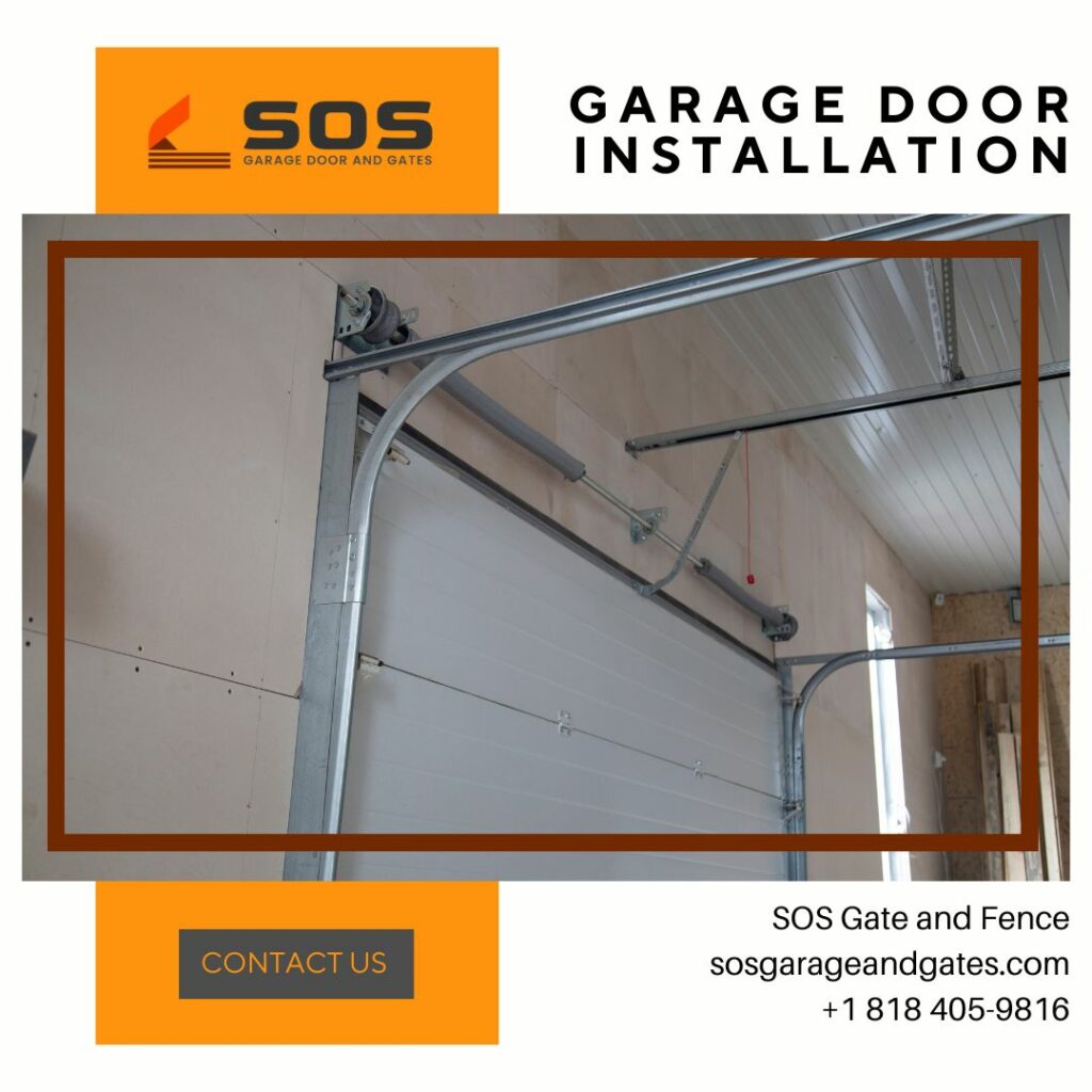 Garage door installation