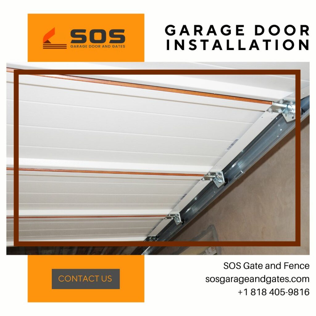 Garage door installation