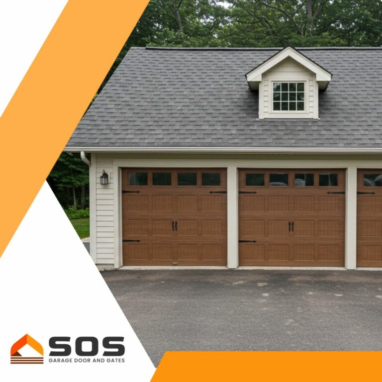 Garage door installation