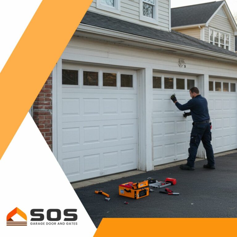 Emergency garage door service