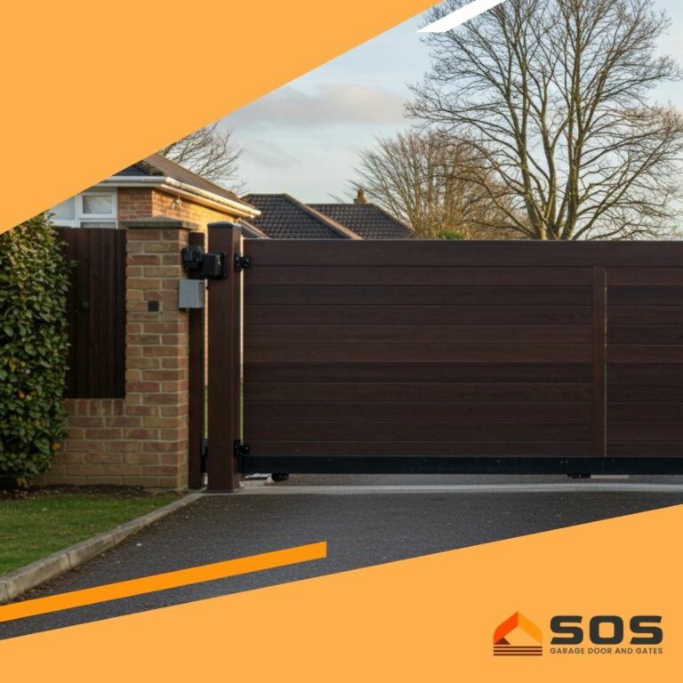 Automatic gate installation