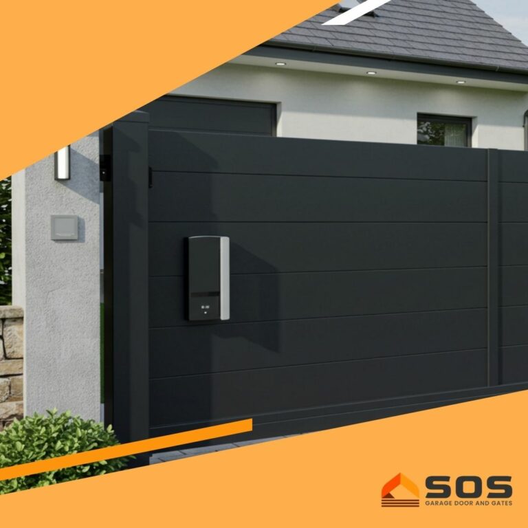 Automatic gate installation