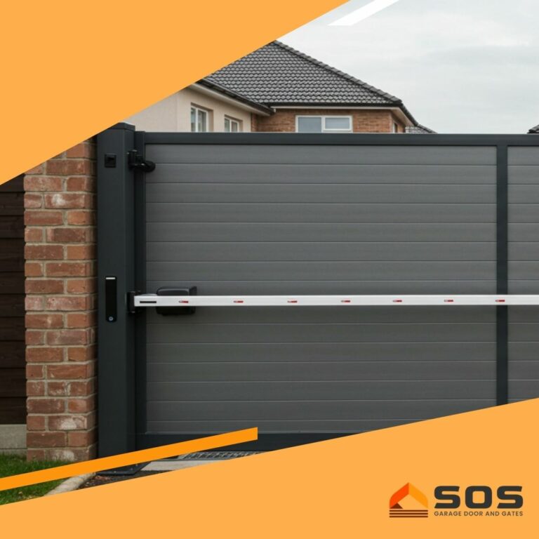 Automatic gate installation
